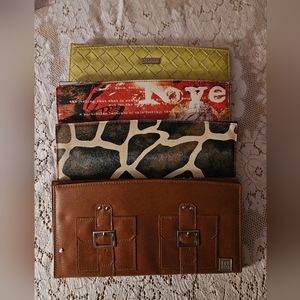 Lot Of 4 Miche Classic Bag Shell Magnetic Covers Giraffe, Love, Green Basket  09